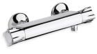 douche theta poignees metal thermostatique nf chrome