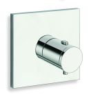 facade externe triverde 1 sortie pour mecanisme pd70000 chrome