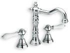 Melangeur de lavabo CANOVA ELITE 3 trous bec potence - chrome