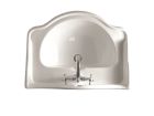lavabo ceramique chambord a suspendre ou sur colonne 73-54 cm