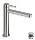 Mitigeur de lavabo mi haut UNIC avec vidage - chrome