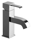 lavabo quadri large mitigeur chrome avec vidage up&down