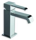 lavabo quadri mitigeur sans vidage chrome