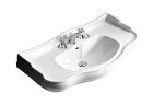lavabo retro luxe parigi 100-55 cm percage 3 trous