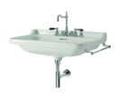 lavabo waldorf a suspendre ou sur pieds 100-55 cm percage 3 trous