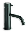 mitigeur lavabo triverde noir avec vidage