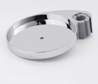 porte savon rond chrome pour barre de 18 a 25 mm
