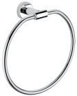 porte serviette anneau rond grand hotel chrome