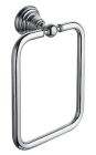 porte serviette museo anneau carre chrome