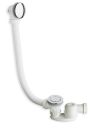 vidage baignoire up&down sans cable 90 cm bouchon plat+siphon