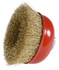 BROSSE COUPE ALESAGE M14 D.125FIL ONDULE ACIER LAITONNE
