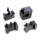 TOURELLE A CHANGEMENT RAPIDE + 3 PORTE OUTILS TP 750 VISU