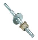 Vis de fixation bati avec ecrou et rondelle