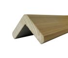 Angle Sapin Traite Classe III marron 45 X 45 2M50 5 Lgs