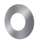 ROSACE INOX DOUBLE PAROI APOLLO PELLETS Ø80