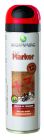 Traceurs de chantier acrylique PROMARKER multi supports excellente adherence non fluorescent rouge 500 mL
