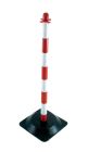 POTEAU DE SUPPORT (H90CM) LEST (2,800KG) ROUGE/BLANC