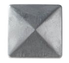 Chapeau pyramide pour poteau bois l 74 mm