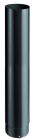 Tuyau email 0,7 mm noir non isole pour appareil bois - diam. 180mm x long. 1m