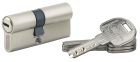 Cylindre de haute surete nickel satin Trafic 6 30X40 mm 5 cles reversibles