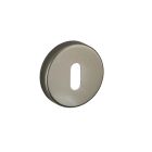 Rosace Junon nickele satine a cle