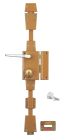 Serrure 3 points verticale cylindre rond 26 mm 6 goupilles a fouillot 75x130 droite 4 cles