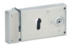 Serrure en applique horizontale 140X88mm gauche pour cylindre profil europeen