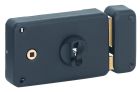Serrure grille fouillot horizontale 140X88 mm droite