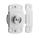 Verrou acier blanc 35 mm vsp