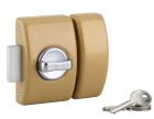 VERROU DESIGN A BOUTON ET CYLINDRE 50MM 3 CLES
