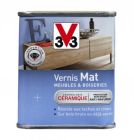 Vernis Meubles & Boiseries - Technologie Ceramique - Mat chene dore - pot de 0,25L