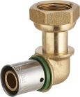 PER sertir coude femelle ecrou tournant Ø12 F.15x21 lien 1 piece