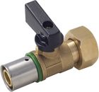 PER sertir mini vanne sortie de collecteur femelle ecrou tournant Ø12 F.15x21 lien 1 piece