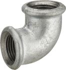coude fer galva petit rayon femelle F.33x42 lien 1 piece