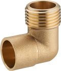 coude fer/cuivre male Ø12 M.12x17 lien 1 piece