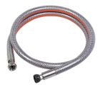 flexible inox gaz butane/propane - SANS DATE LIMITE DE VALIDITE long.1 m coque 1 piece