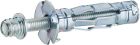 kit cheville metallique pour paroi creuse Ø5 mm long.50 mm patte a vis m7x150 coque 5 pieces