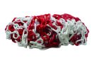 Seau chaine de signalisation plastique blanc/rouge