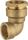 raccord laiton pour tuyau polyethylene coude femelle Ø20 F.15x21 lien 1 piece
