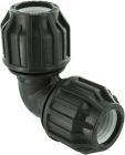 raccord plastique pour tuyau polyethylene coude egal Ø20 vrac etiquete 1 piece