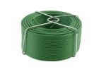 Fil d'attache acier plastifie - vert
