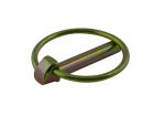 Goupille clip acier bichromate x 2