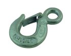 Crochet de levage a œil et linguet acier estampe - CU 500Kg- vrac etiquete