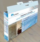 Receveur de douche a carreler polystyrene extrude LINE BOARD gris clair carre - long. 90cm x larg. 90cm