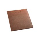 Tuile et demie terre cuite Monument historique 16x27 Terre d'allier - long. 26,8 cm x larg. 25 cm