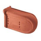 About de rive gauche universelle terre cuite Vieilli - long. 42,5 cm