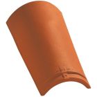 Rive droite individuelle terre cuite Monopole N°1 Anthracite - long. 34,5 cm