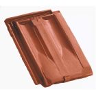 Tuile de finition a recouvrement terre cuite Beauvoise Vallee de chevreuse - larg. 19,5 cm