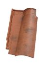 Tuile terre cuite Omega Rouge nuance - long. 52,5 cm x larg. 30,5 cm