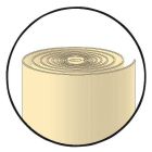 Rouleau de plomb lisse Brun 9/10eme 200 mm